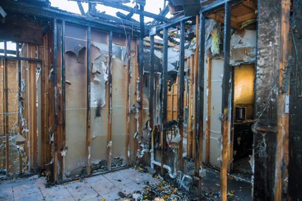 Professional Emergency Fire Cleanup technician working in Missouri City, TX